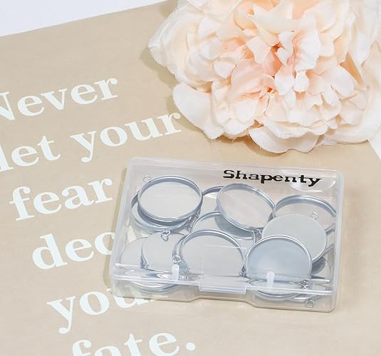 20-delige roestvrijstalen rond - Jewelry Making With Resin recensie en prijs