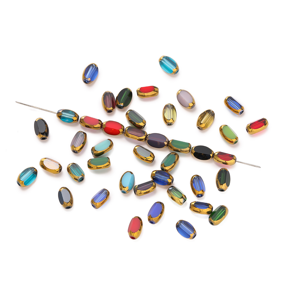 20 stks/partij Ovale Glazen Kr - Crystal Bead Mix recensie en prijs