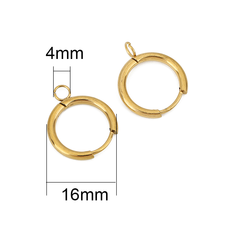 10 stks PVD Nooit Vervagen Oor - Jewelry Making Thread recensie en prijs