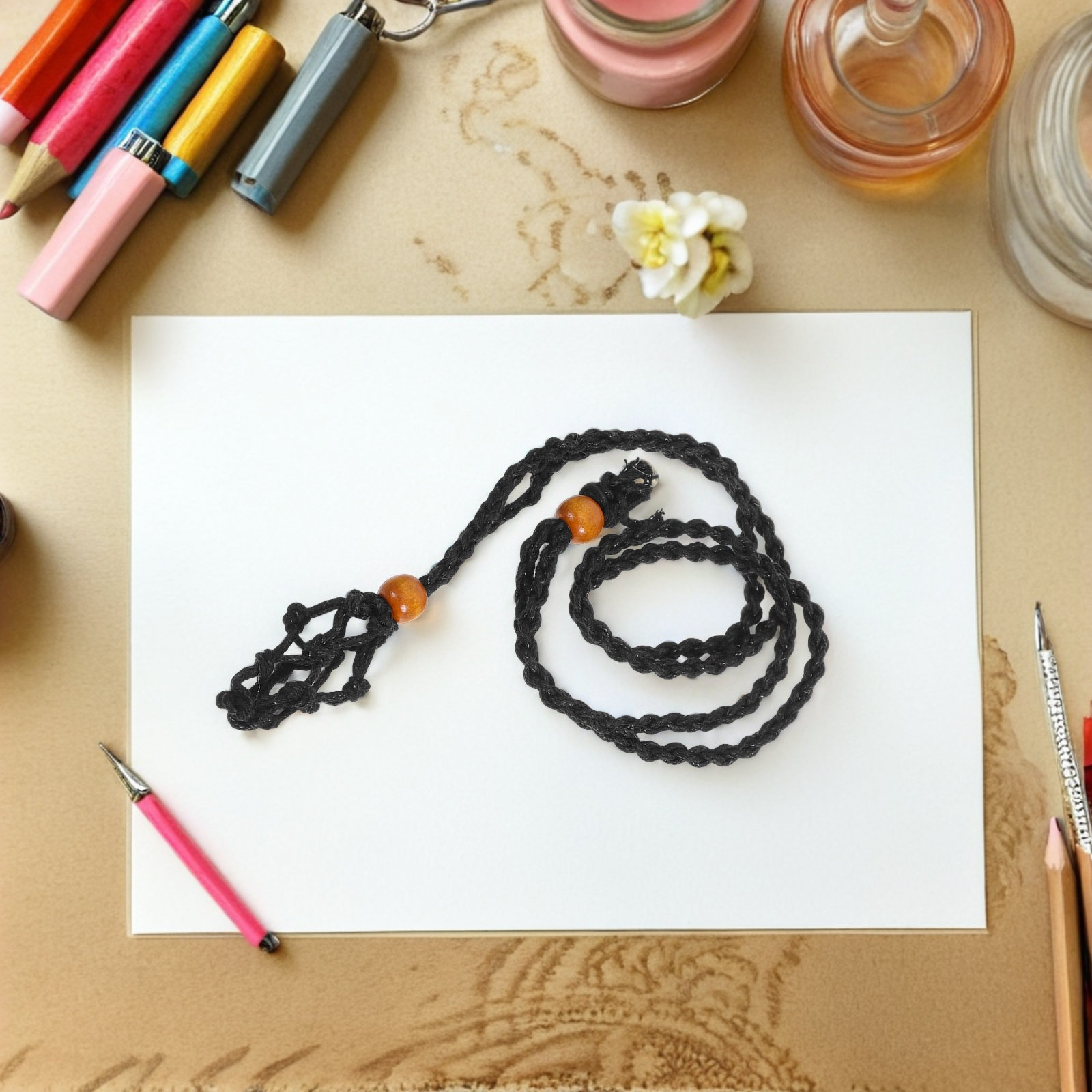 1 set: zwarte ijzerdraad en ge - Jewelry Making Thread recensie en prijs
