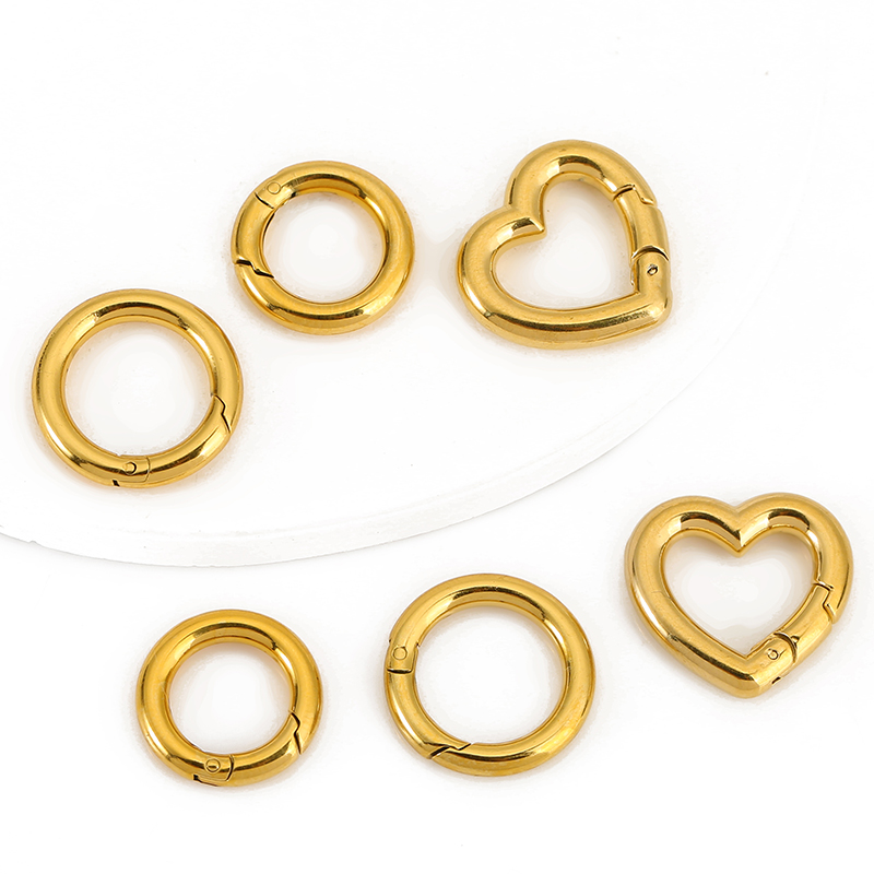 2 Stuks Rvs Sluitingen Hart Ro - Jewelry Making Ring Tool recensie en prijs