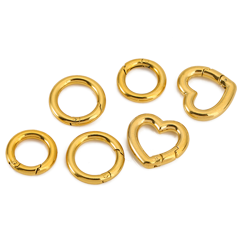 2 Stuks Rvs Sluitingen Hart Ro - Jewelry Making Ring Tool recensie en prijs