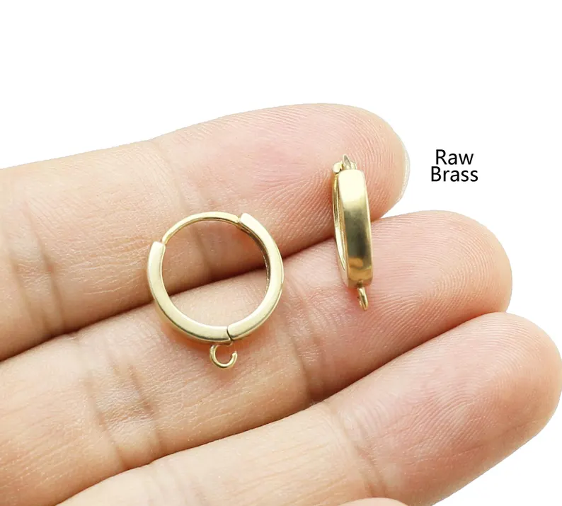 10st messing oorhoepels, lever - Jewelry Making Thread recensie en prijs