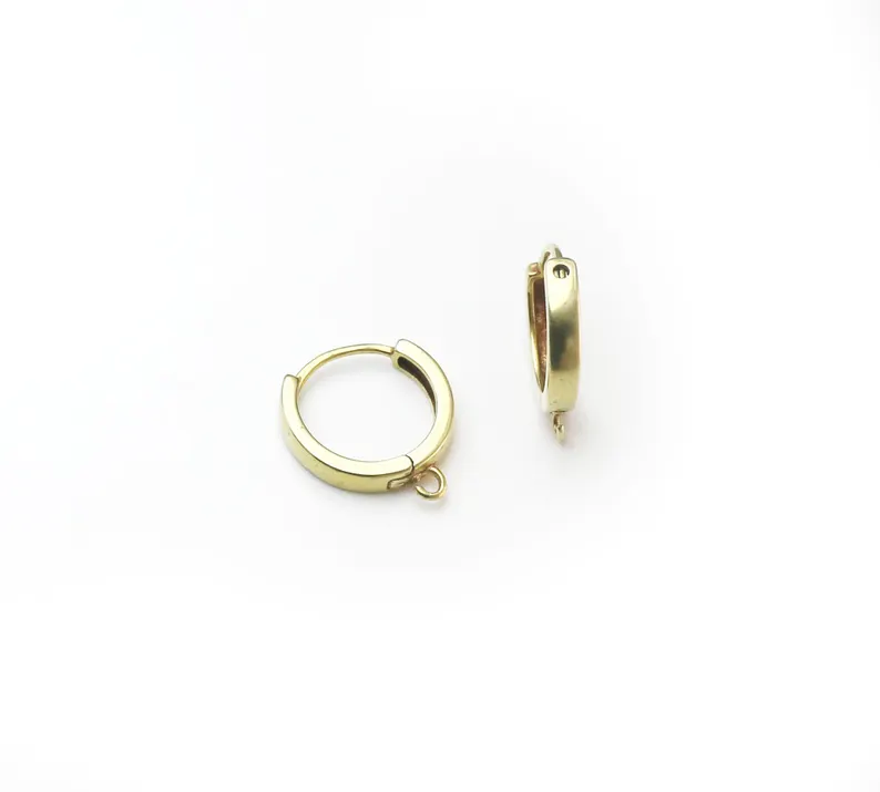 10st messing oorhoepels, lever - Jewelry Making Thread recensie en prijs