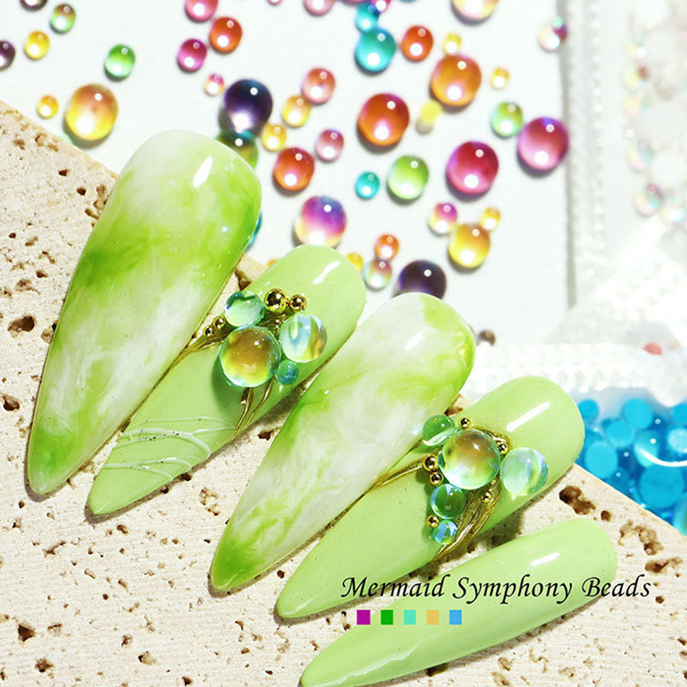 300 stuks zeemeermintranen nag - Crystal Bead Mix recensie en prijs