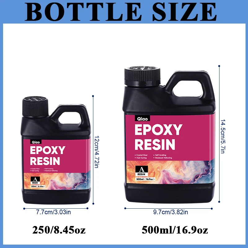 500ml/1000ml Epoxyhars Kit Kri - Crystal Bead Mix recensie en prijs