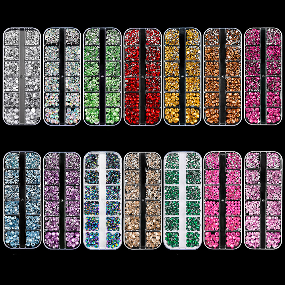 12Grid Mix size Luxe Hars Kris - Crystal Bead Mix recensie en prijs
