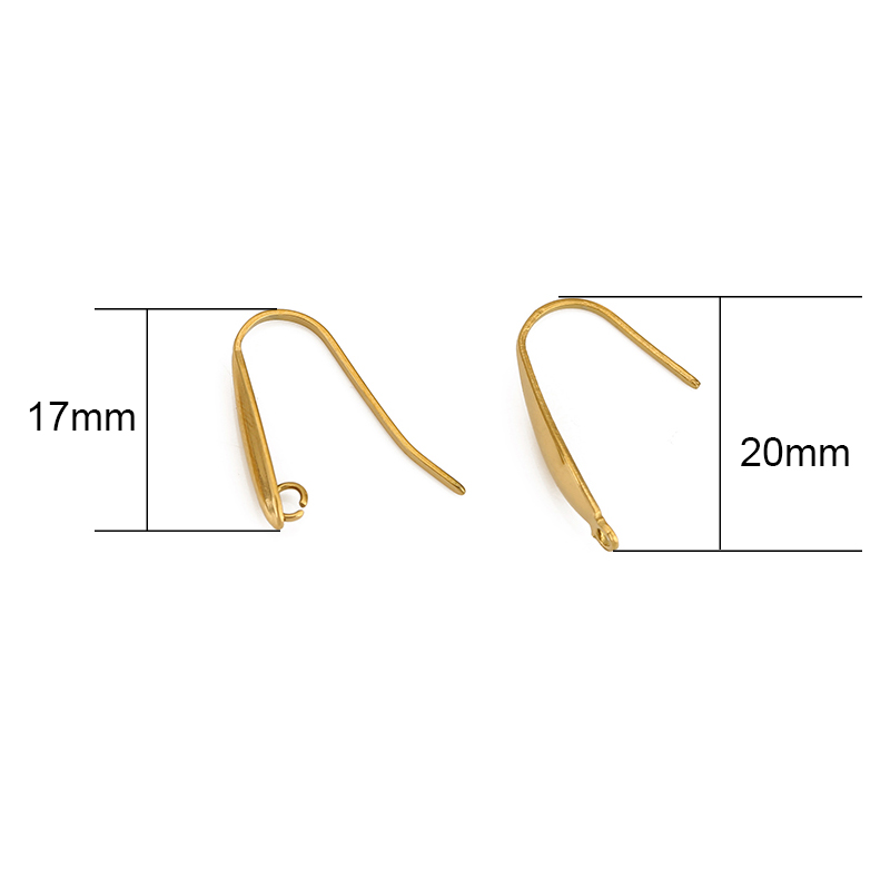 10 stks Nooit Vervagen Rvs Oor - Jewelry Making Thread recensie en prijs