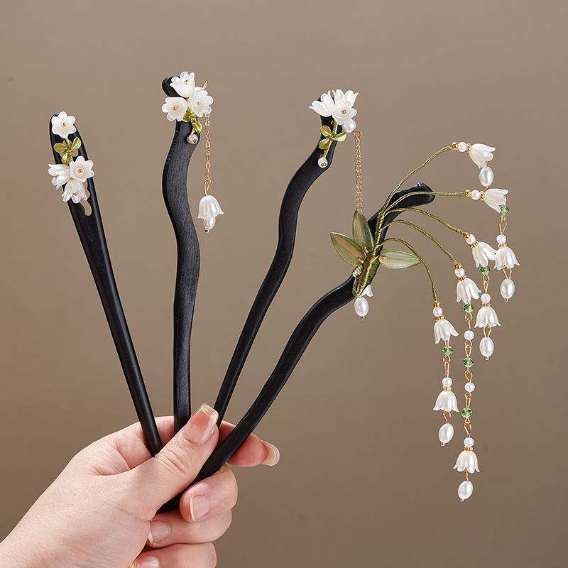 Houten bloem haarspeld Vintage - Jewelry Making Adults recensie en prijs