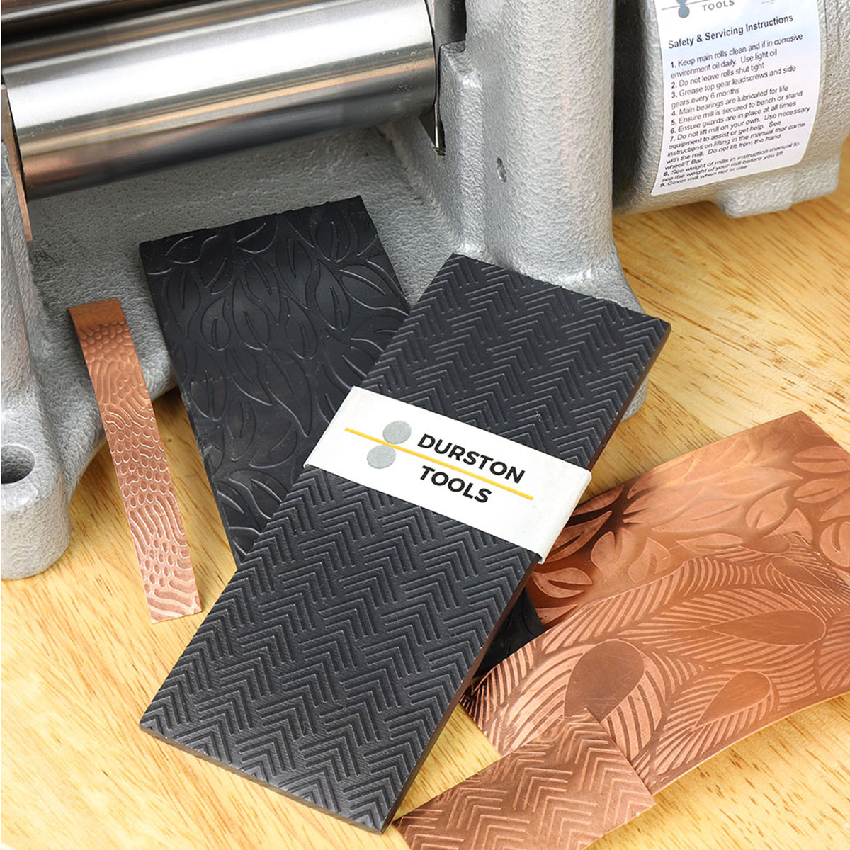 Durston Multi Pattern Plate De - Xtool Jewelry Making recensie en prijs