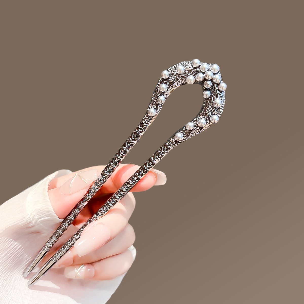 Nieuwe Parel U-vormige Haarspe - Jewelry Making Adults recensie en prijs