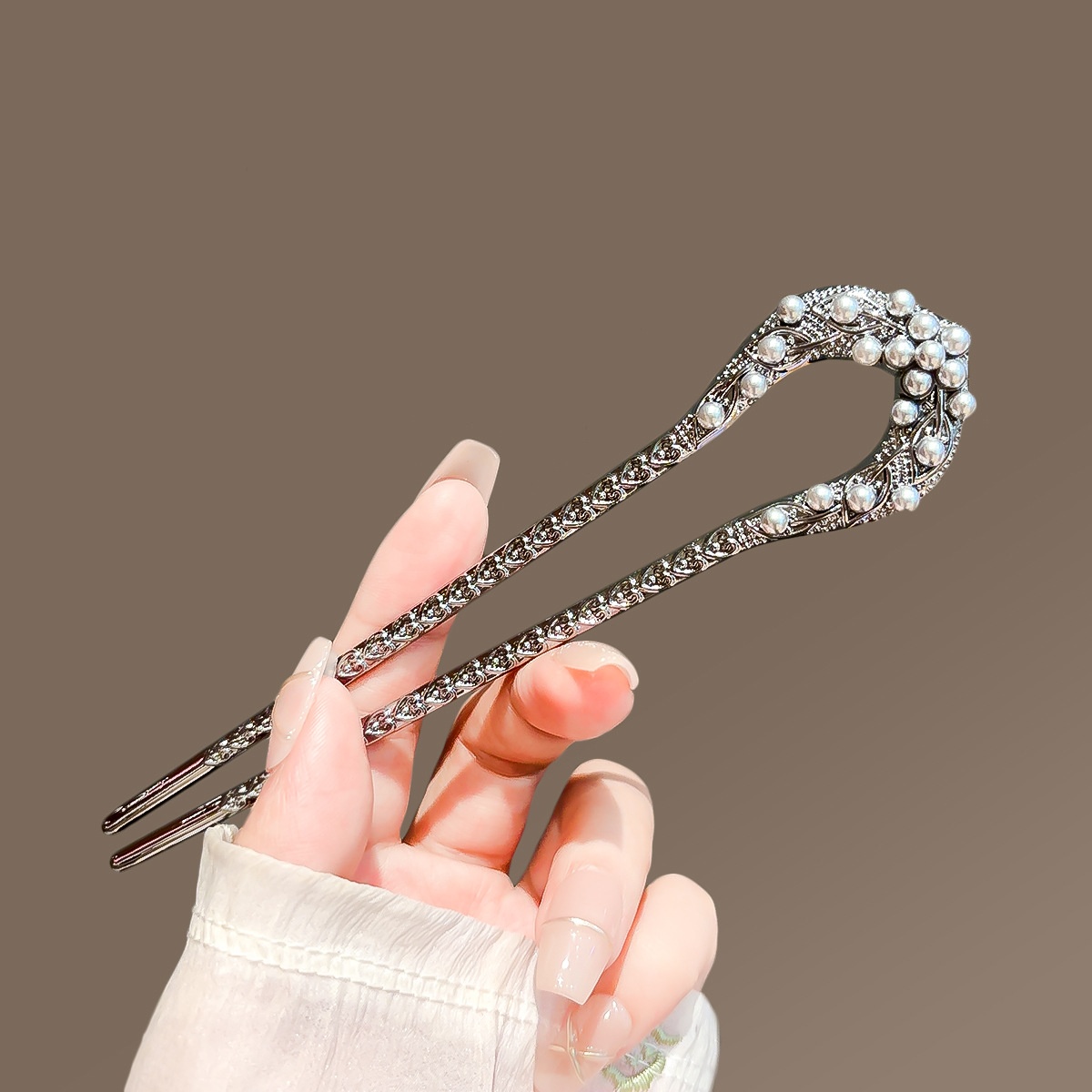 Nieuwe Parel U-vormige Haarspe - Jewelry Making Adults recensie en prijs