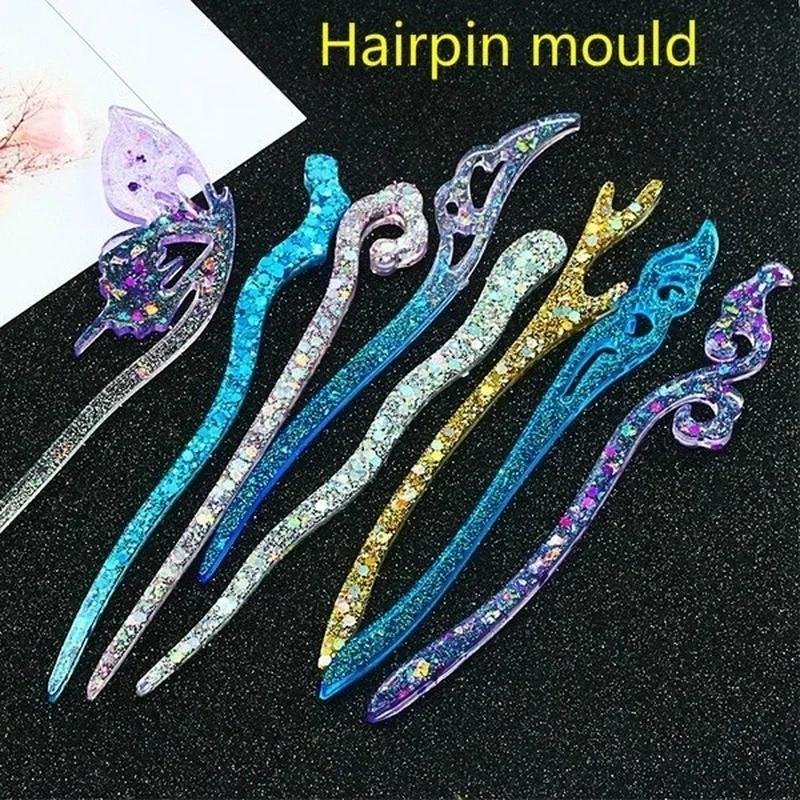 Nieuwe transparante haarspeld  - Jewelry Making Adults recensie en prijs