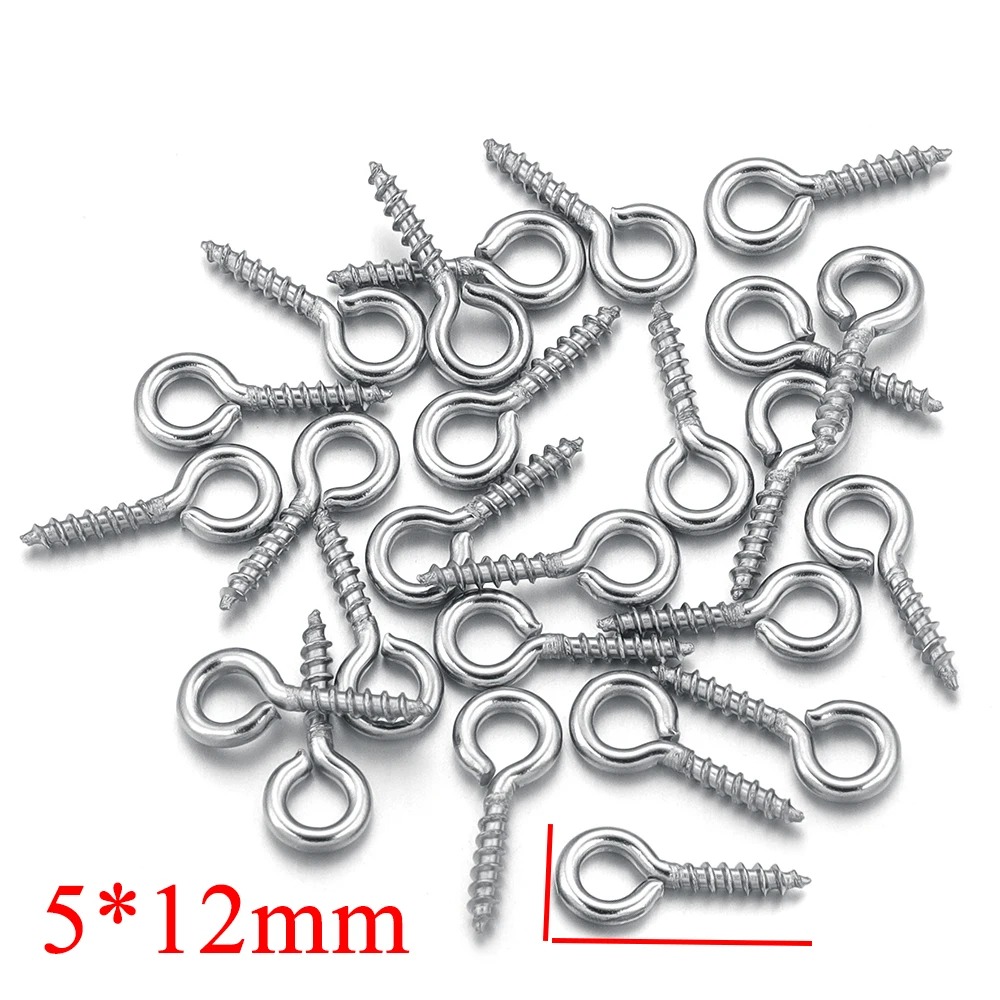 100 stks/partij Rvs Mini Schro - Jewelry Making Thread recensie en prijs