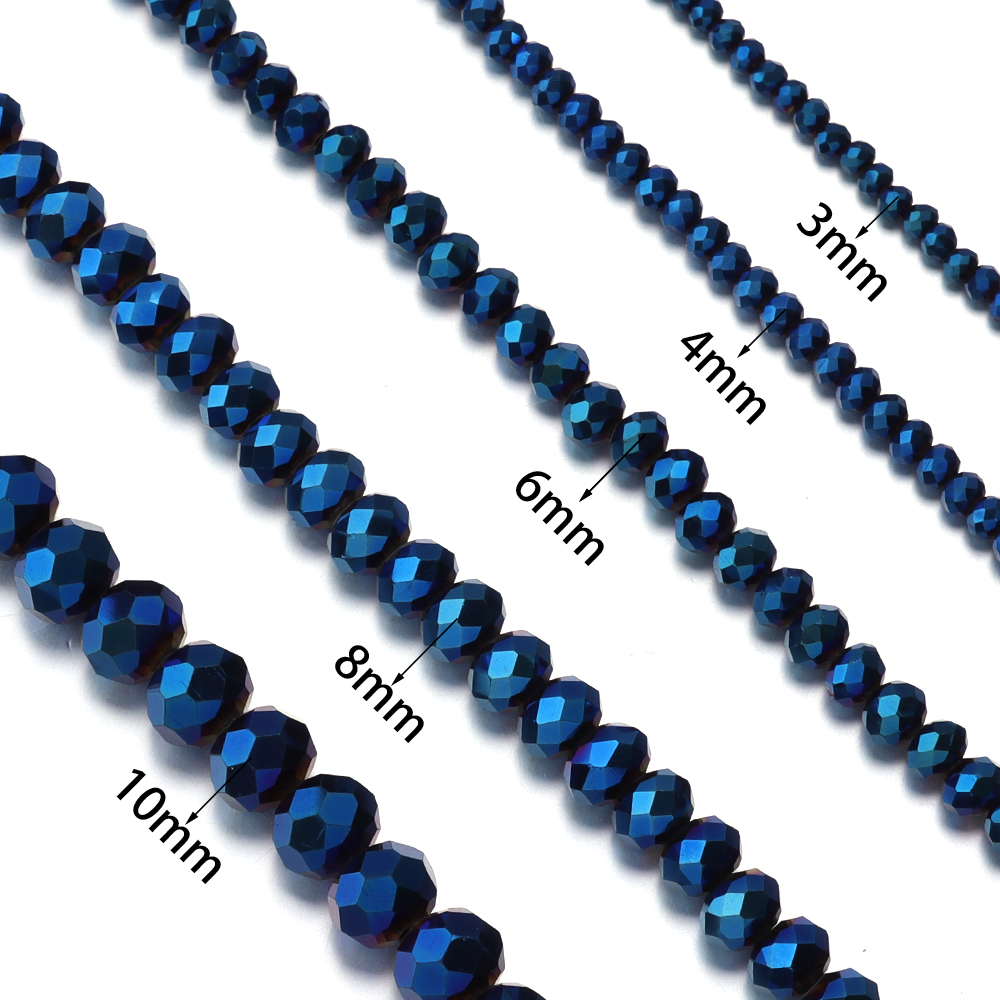 1 Strip/Lot 3 4 6 8 10mm Ronde - Crystal Bead Mix recensie en prijs