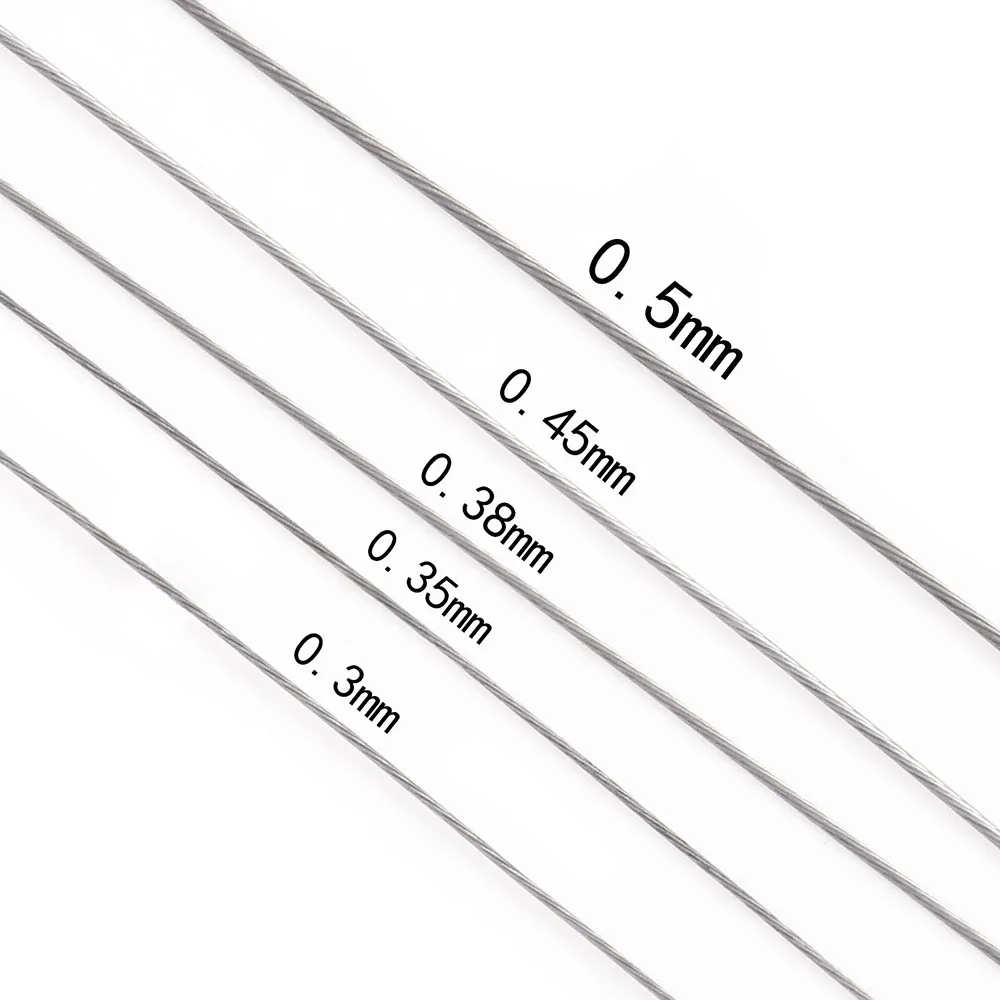 328 ft/100m 7-strengs roestvri - Jewelry Making Thread recensie en prijs